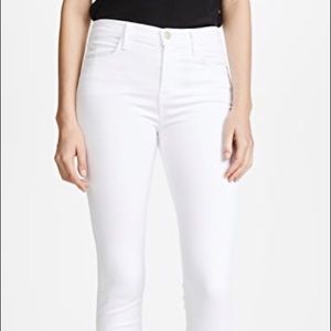 J Brand White Skinny Jeans Size 26